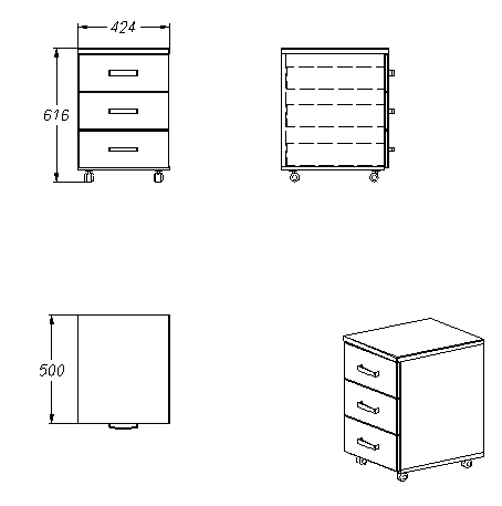 Document Storage Cabinet Series 333