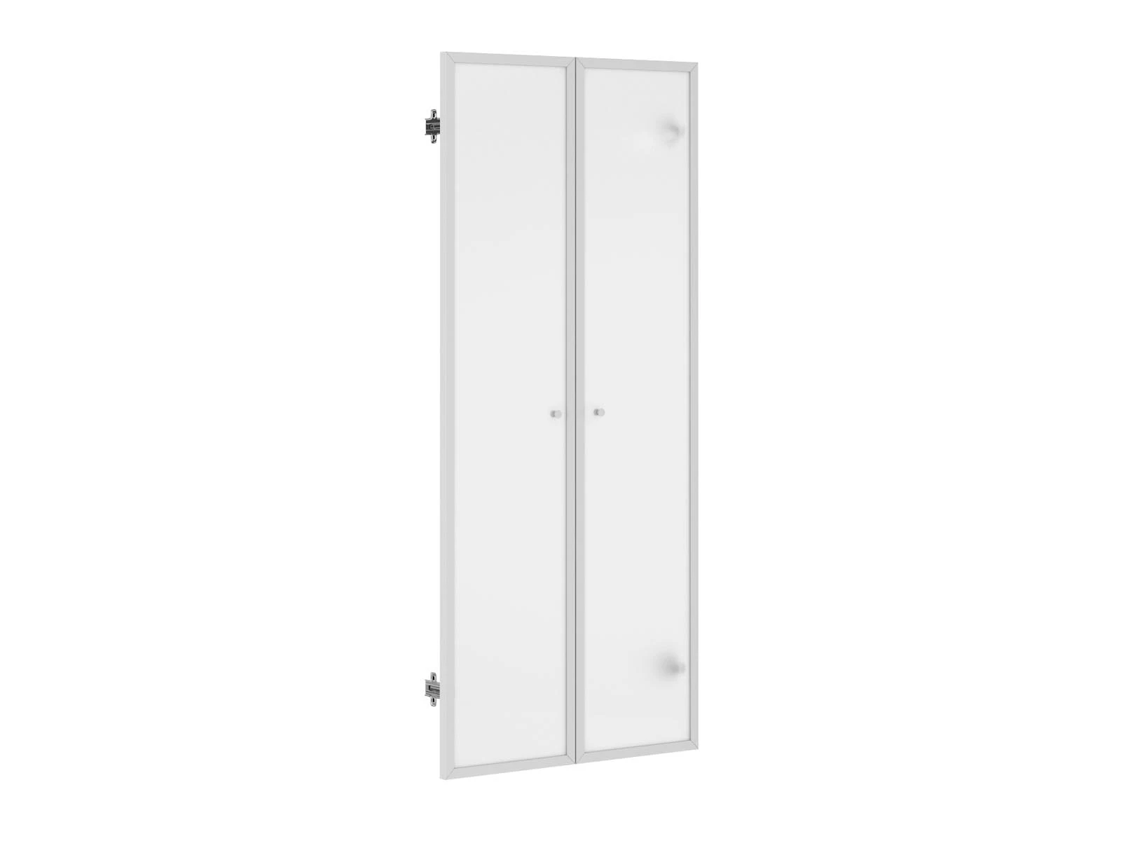 Low Glass Doors in Aluminum Frame - EDV411
