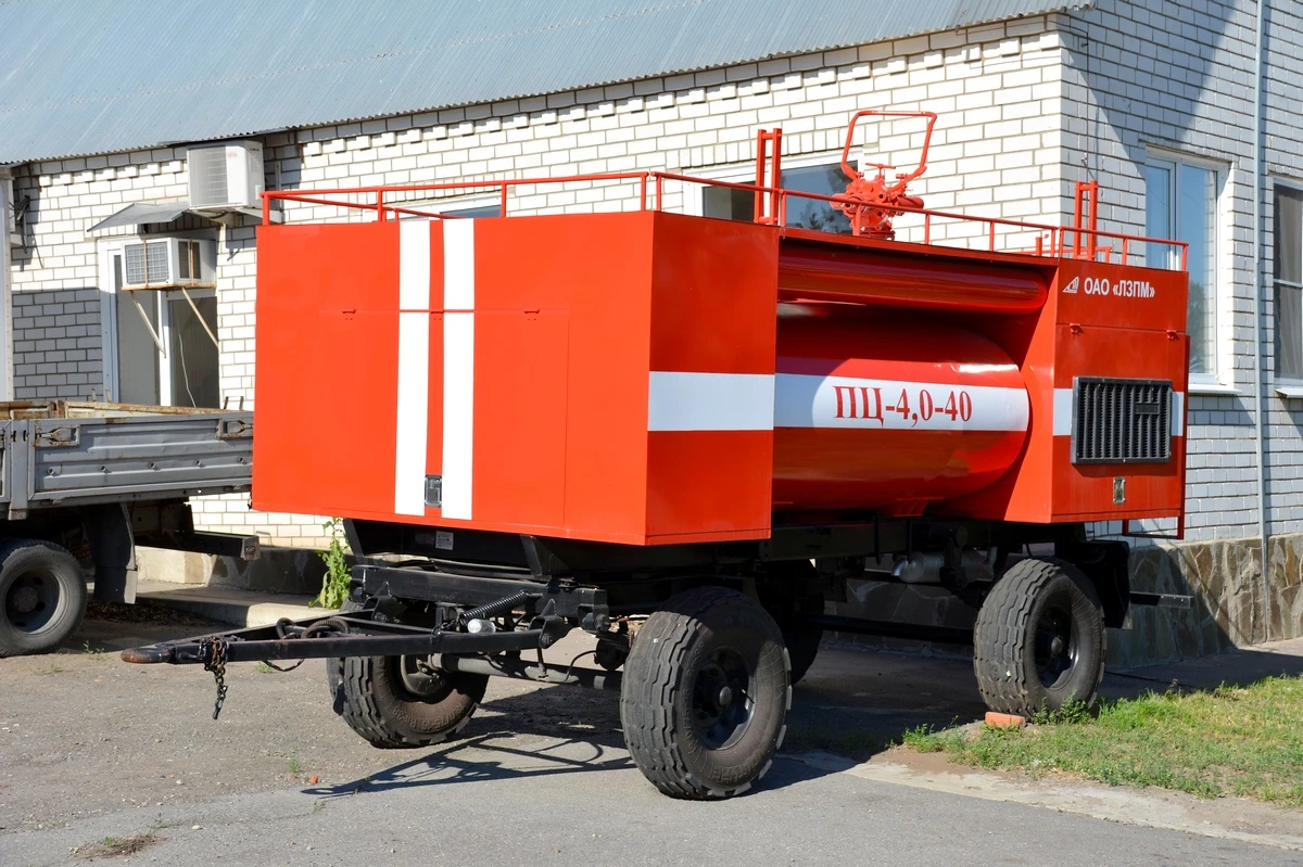 PЦ-4.0-40 Water Tank Trailer for Firefighting