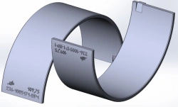 Lower Crankshaft Bearing Insert DZW.236-1005171-VR1