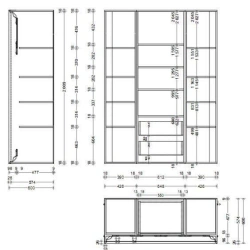 Children's Toy Storage Cabinet - Model SHK 4