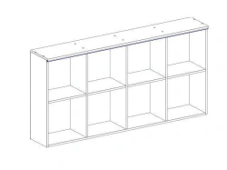 TV Shelf MDF 16mm, Edge 0.4-2.0mm, Model TV-DPOL-6.11.01