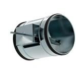 Round Air Duct Valve with Rubber Sealing for Airflow Control - DCGAr
