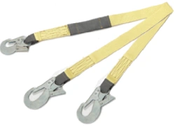 Non-Adjustable Two-Branch Fireproof Webbing Sling Ad-T(BG)