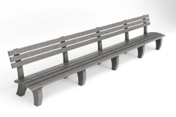 Stylish Mercury-X Eco Bench (X Meters)