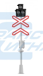 Road Traffic Lights NCMR for Level Crossings Model 676658 031TU