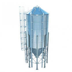 Metal Cone-Bottom Silo for Agriculture SKF38.5-2-3.2/4