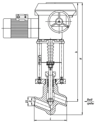 Regulating Valve 10с-5-1Э for Liquid Flow Control