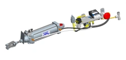 Pneumatic Door Actuator for Vehicles 40N1X50/145T1B008