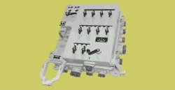 Battery-free onboard communication devices (Telephone apparatus P-452)