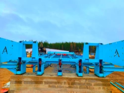 Log Cross Conveyor Table for Receiving and Primary Separation