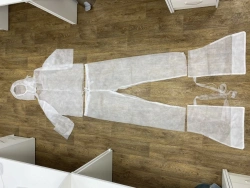 Medical Protective Clothing Set #2 - Gown, Mask, Jacket, Pants, Cap, and More