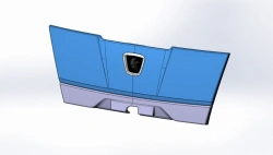 Complete Front Hood for Vehicles, Model 5299-405-5302520