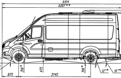 GAZelle NEXT Chassis, Modification A69R33, Euro-5 Gasoline Engine