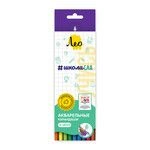 Leo School Garden Watercolor Pencils LSWP-18 Set of 18 Colors