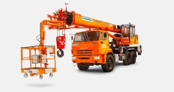 Truck Crane KS-55729-5K-1L with 32.0 Tons Capacity
