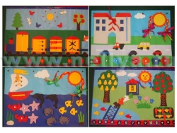 Educational Play Mat "Nellya" 100x50 cm