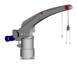 Lifting and Lowering Device for 1 Ton Capacity Lifeboat for 6 People SPU1