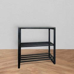 Shoe Rack with Carbon Steel Frame