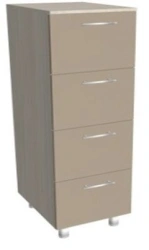 Drawer Cabinet KSSHm 1-13 with Adjustable Legs