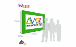 DIOS 43w/m Children's Computer for Learning and Entertainment