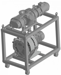 Two-Rotor Vacuum Unit AVD-50/10
