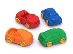 Cartoon Mini Cars Set (4 pcs)