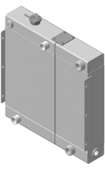 Combined Heat Exchanger for Hydraulic Oil Cooling 051А-1301005-10