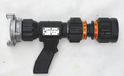 Handheld Fire Hose Nozzle with Adjustable Flow KURS-8
