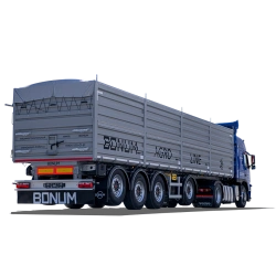 BONUM 914295 Semi-Trailer for Versatile Cargo Transport
