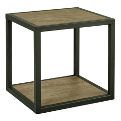 Aquaton Loft Factory Open Wall Shelf, Country Oak, 1A242703LTDY01