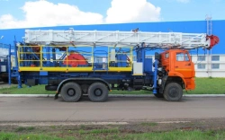 APR-80 Lifting Unit for Well Repair and Drilling on KAMAZ-6522, KAMAZ-65224