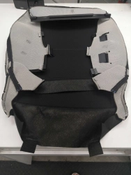 Passenger Seat Cushion Cover, Black Fabric - 6902500XST33A8P