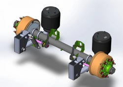 Axle Assembly with Pneumatic Suspension AXL-13-AFSLPN-00