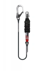 Fire-Resistant Safety Lanyard with Shock Absorber Model ABF002