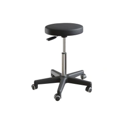 Black Leatherette Stool Teta 2 L