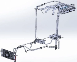 Climate Control System "August 23BS-K-714.01" for K714 Tractor