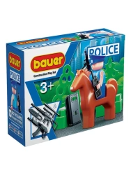 Police-Themed Educational Building Set "Horse Police" 13 Pieces, Code 627