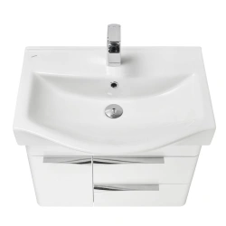 Aquaton Beverly 65 White Vanity Cabinet 1A235301BV0101