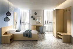 Elegant Hotel Vanity Table with Left Drawer, Art. VG420SX