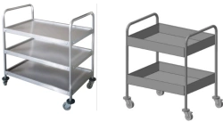 Service Trolley with Shelves TS