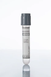 Vacuum Blood Collection Tubes with Sodium Fluoride and K3 EDTA, 16x100 mm, 2.5 ml