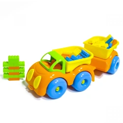 Bright and Functional Truck with Trailer "Vezunchik" KNOT 1/6