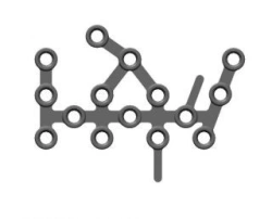 Non-Sterile Titanium Alloy Heel Reconstruction Plate with Angular Stability