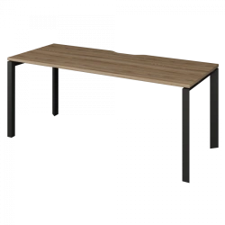 Metal Frame Direct Table with Wire Management, Model НТМП.П-180