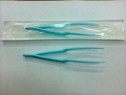 Sterile Disposable Polymer Tapered Tweezers 150 mm