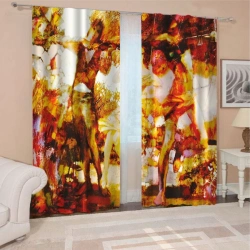 Custom Interior Curtains - Elegant Drapes for Light Control