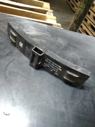 Composite Brake Block with Solid Metal Frame for Passenger Railway Cars