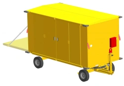 Heavy-Duty Luggage Trolley ARD-025 for Efficient Transport