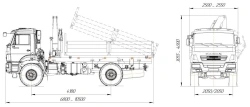 Heavy-Duty Diesel Dump Truck, Model 57590N, Over 5 Tons Capacity